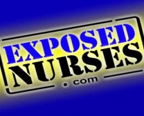Sexy Krankenschwester, Die Fotze Im Krankenhaus Ausbreitet