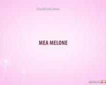 Mea Melone Is Sucking A Big, Black Cock She Has Just Met For The First Time.