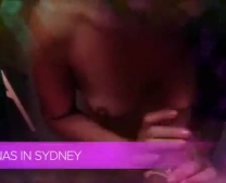 Tiny Titted Sydney Riding On Her Cock.