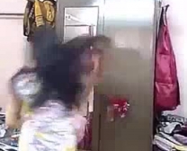 Young Brunette Indian Shows Your Penis Tasarking.