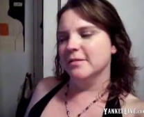 Strong Bbw Lady Shows Skim Clad Boobs During Oral Sex