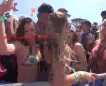 Spring Break Kinky Girl Getting All Holes Drilled By Pale Boys