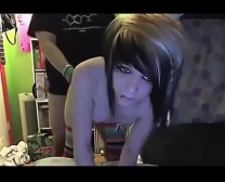 Petite Emo Twink Gets Drilled