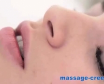 Erotic Amateur Brunette Massaging Her Shy Snatch Before Asssex