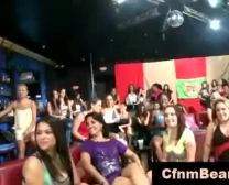 Flirty Cfnm Ladies On The Red Couch