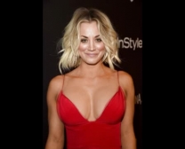 Kaley Cuoco And A Guy Who Is Only Thinking About Fucking Are Fucking In Different Places