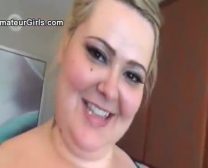 Busty Bbw Chick Gets A Massive Facial