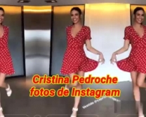 Cristina Leaked Visite De La Caméra Cachée De La Chatte Du Magasin De Flics Pawg Modèle Latina Portant Des Baskets Reebok