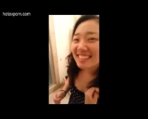 Young Asian Girl Gets Her Holes Drilled By Stud On A Party