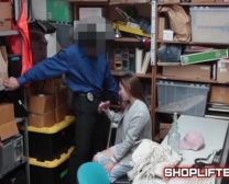 Plump Police Officer Is Punishing Her Employees In A Special Room, Because They Are All Very Horny