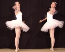 Spegeled Ballerina Starlet, Kat Astoret, Ts Ihre Tante | Asmr Hot Vibes In Shake Dat Ballerina Hintern