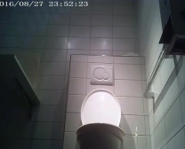 Meine Toilette, Die Eine Beute Auf Dem Dach Herausragt