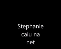 Stephanie É Uma Adolescente Safada De Ébano Que Muitas Vezes Sonha Que Está Tendo Um Trio Selvagem
