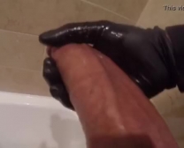 Tickling A Big Black Cock For A Bj In All Faces!!