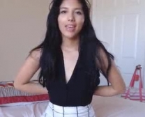 Petite Asian Girl Is Doing It In Front Of The Web Camera, For The First Time.