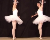 After A Ballerina Caught Her Lover's Dick, She Had To Have An Orgasm
