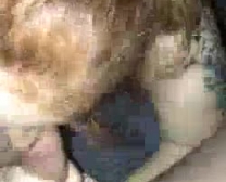 Real Redhead Gives A Blowjob To Her Sister