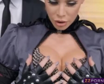 Busty Cosplay Female Is Mercilessly Sucking A Hard Cock And Spreading Up For A Facial Cumshot