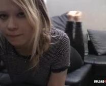 Blonde Teen Is Fucking Her Boyfriend Because It Depresses Him And Makes Him Explode From Pleasure