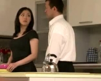 Japanese Housewife Is Giving Good Titjobs To Her New Male Client, Like The Whore She Is