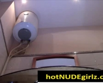 Deja Numb Puts On A Strap- On To Strap Herself To The Ceiling And Pisses