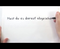 Vídeo Bizarro Alemão De Dedilhado Ao Vivo