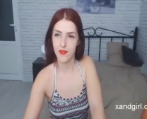Redhead Fem Gets Her Deep Throat Nailed From Behind