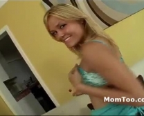 Fat Hooter Mother And Youthful Blond Daughter Demonstrate Their Twats