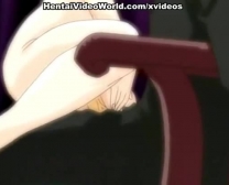 Whorish Anime Redhead Deepthroating A Thick Phallus