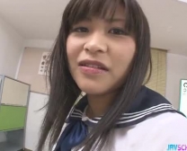 Teenager Cooch Auf Aika Hoshino Wird Creampied