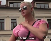 Huge-Boobed Czech Inexperienced Pulverizes Outdoor In Public