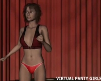 Fantastyczne 3D Anime Panienka Tańczy W Brudnym Klubu Disrobe